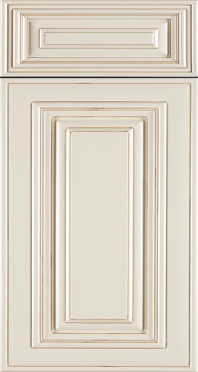 Bristol Cream cabinet door — by WoodArt Cabinets San Antonio