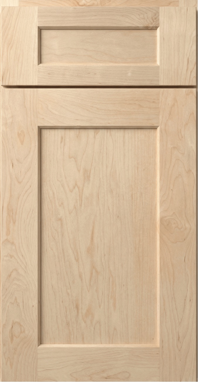 Shaker Unfinished cabinet door — by WoodArt Cabinets San Antonio