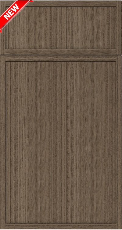 Slim Amber Oak cabinet door