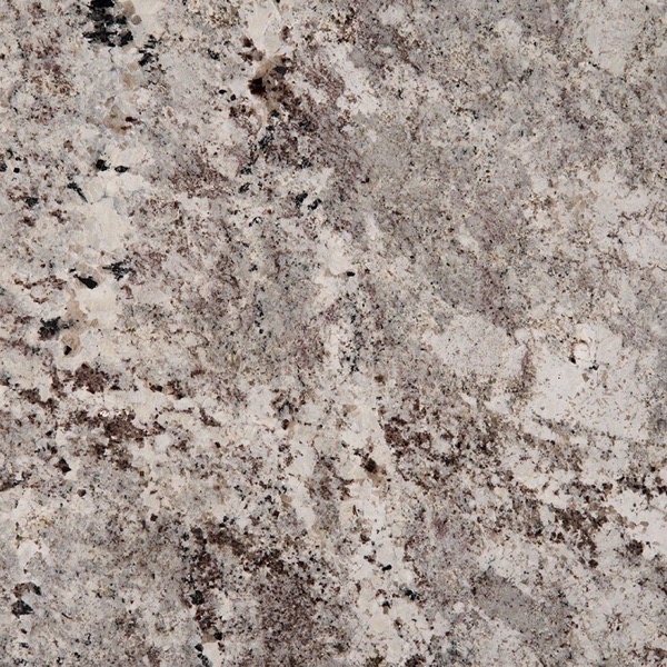 Alaska White granite countertop slab — MSI Surfaces — WoodArt Cabinets San Antonio