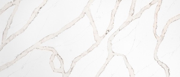 Calacatta Goa quartz countertop slab — MSI Surfaces — WoodArt Cabinets San Antonio