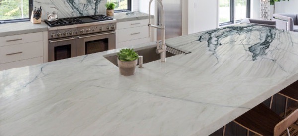 Quartzite countertop showroom slabs San Antonio