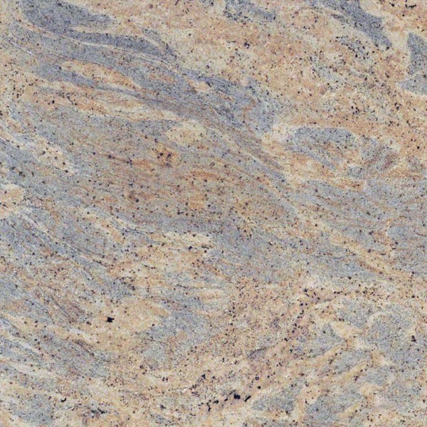 Kashmir Gold granite countertop slab — MSI Surfaces — WoodArt Cabinets San Antonio