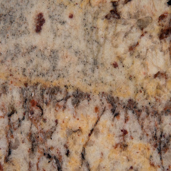 Typhoon Bordeaux granite countertop slab — MSI Surfaces — WoodArt Cabinets San Antonio