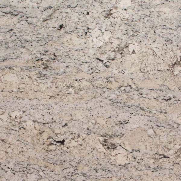 White Ice granite countertop slab — MSI Surfaces — WoodArt Cabinets San Antonio