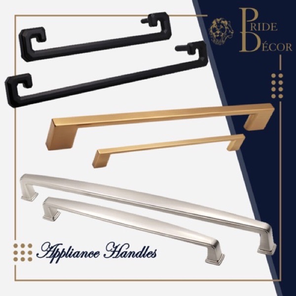 Appliance Handles — Pride Industrial decorative hardware