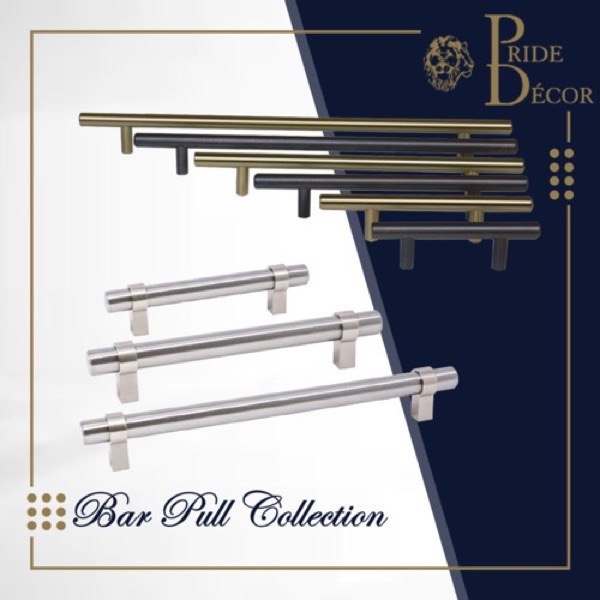 Bar Pull Collection — Pride Industrial decorative hardware