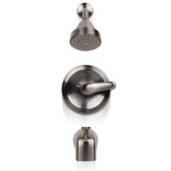 1-Handle 1-Spray Tub And Shower 608 Brushed Nickel — MSI Surfaces faucet