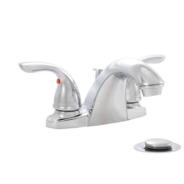 2-Handle Bathroom Polished Chrome — MSI Surfaces faucet