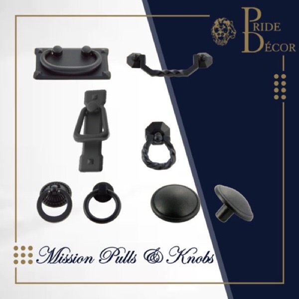 Mission Pulls & Knobs — Pride Industrial decorative hardware