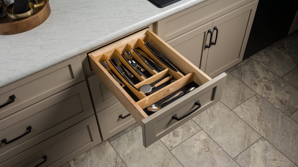 Craftsman Cutlery Drawer Insert 4WCTCC — by Rev-a-Shelf