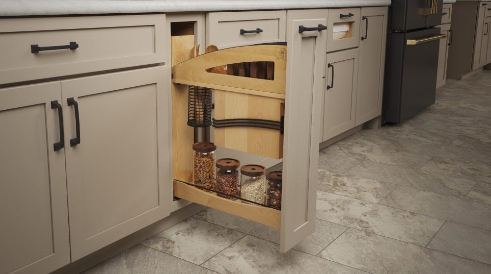 Craftsman Knife Block Pullout 448KBCC-BCSC — by Rev-a-Shelf