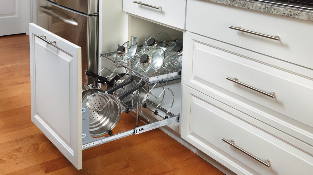Two-Tier Cookware Organizer 5CW2 — by Rev-a-Shelf