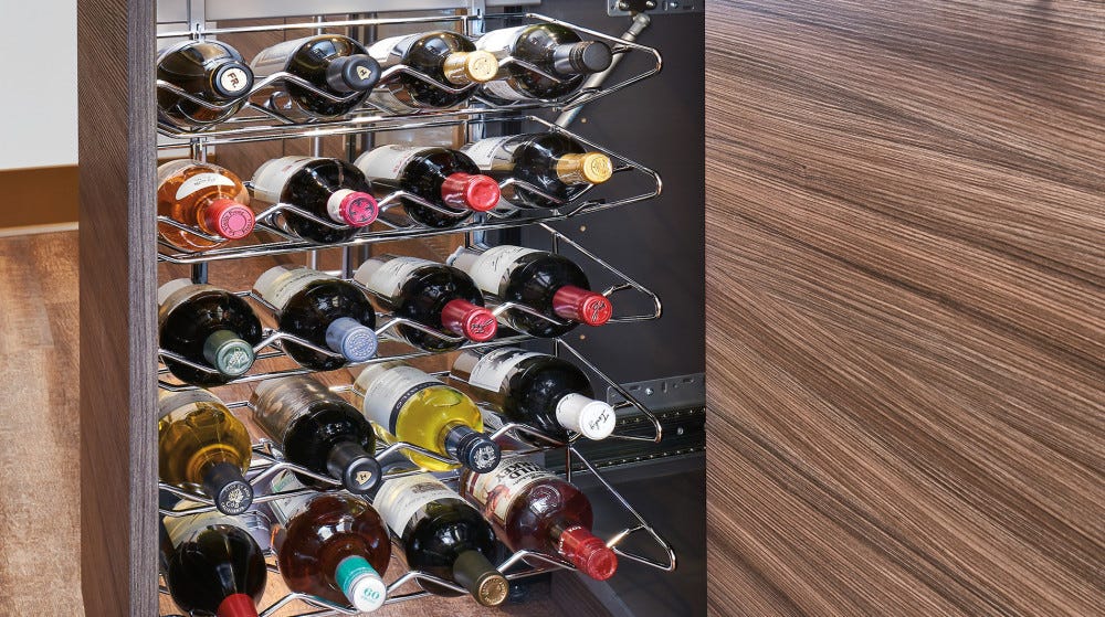 Wine Base Cabinet Pullout 5375 — by Rev-a-Shelf