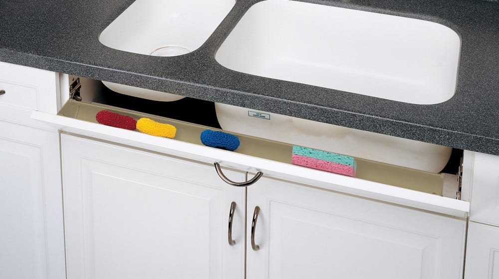 Slim Sink Front Tip-Out Trays 6542 — by Rev-a-Shelf