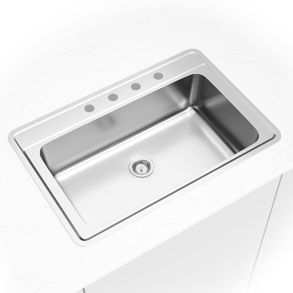 18G 3322 sink — MSI Surfaces at WoodArt Cabinets San Antonio