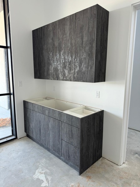modern kitchen remodel by WoodArt Cabinets