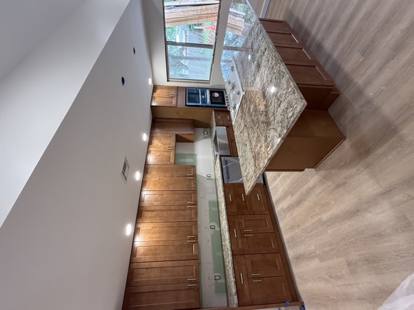 natural wood kitchen Alamo Heights by WoodArt Cabinets